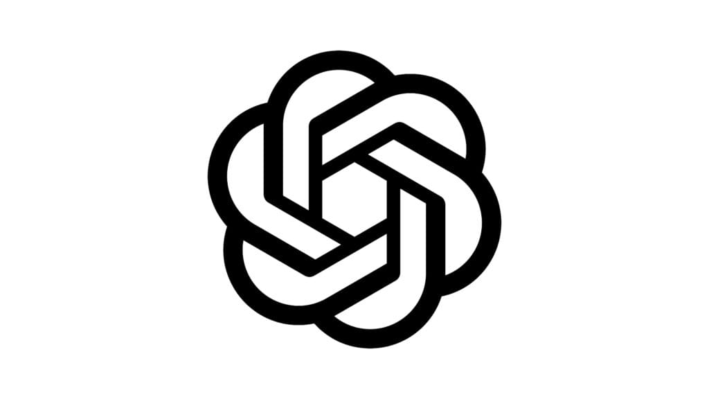 ChatGPT-Logo ChatGPT logo with an AI-powered interface showcasing its versatility in brainstorming, drafting, and refining content.